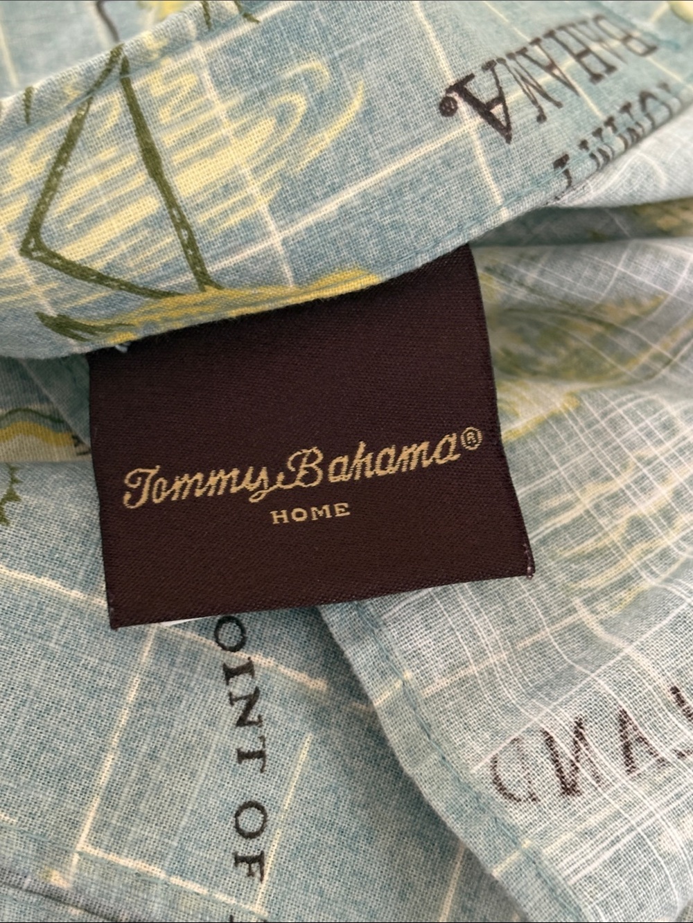 🍓 Tommy Bahama ISLAND SONG shower curtain - Picture 3 of 3